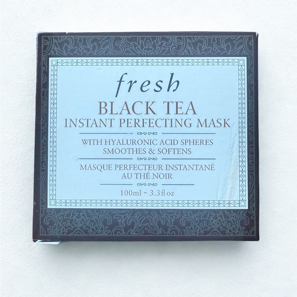 Fresh Black Tea Instant Perfecting Mask - Blue and Black